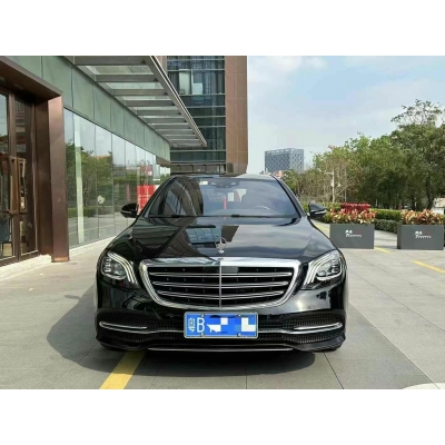 奔驰S450L 3.0T V6 2018年上牌 抵押车 背户车 半价车 债权车 带粤B深圳牌永久使用